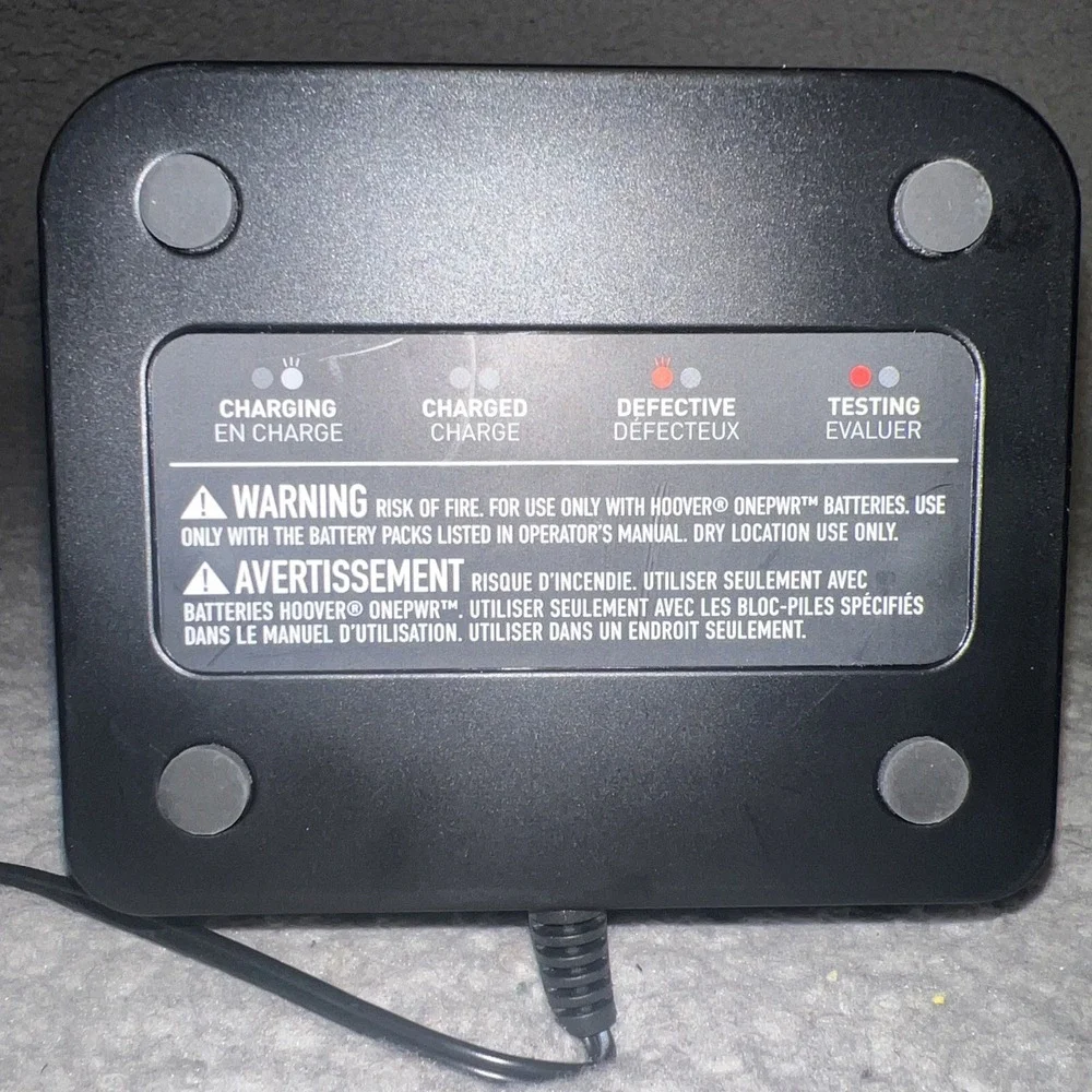 Hoover Onepwr 2.0 Lithium Ion Battery Charging Dock with‎ Adapter BH15030